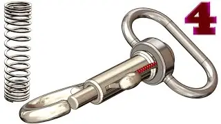 4-Project 30| Card/Key Holder |SolidWorks Tutorial : torsion spring