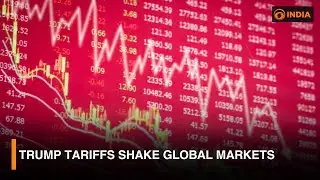 Trump tariffs shake global markets | DD India