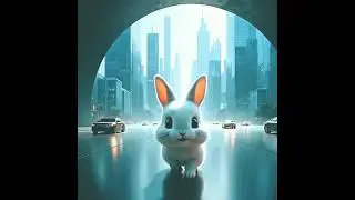Curious Rabbit Discovers the Future City 🌆