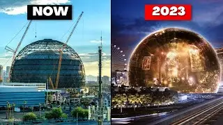 Самая большая сфера в мире появится в Лас-Вегасе в 2023 году: MSG Sphere!
