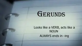 Practical grammar. Gerund. Functions of gerund.