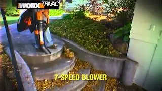 Worx TRIVAC - 3 in 1: Blower, Mulcher, Vac WG500E