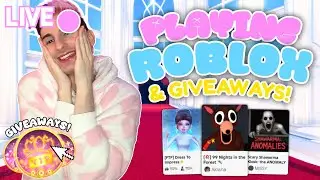🔴 LIVE - PLAY ROBLOX WITH ME & WIN GIVEAWAYS! COME JOIN!