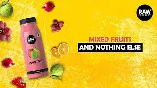Raw Mixed Fruit Juice Ad