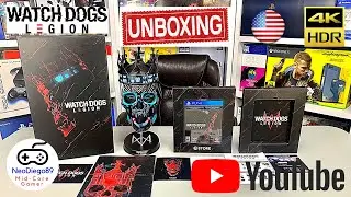 Watch Dogs: Legion Collector's Edition [PS4] - Unboxing (English)