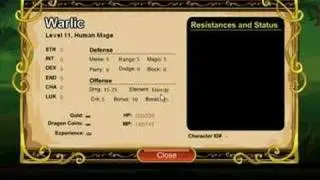 Dragonfable--Warlic in Party