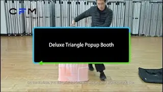 How to Setup A Deluxe Triangle Popup Booth