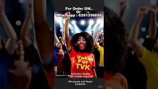 TVK whistle keychain #thalapathyvijay #trending #tvkvijay #tvkwhistle #vijay #viral