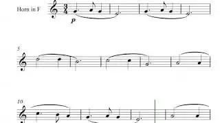 French Horn   Silent Night