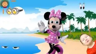 Smurfetta/minion/mouse/baby boss-cartoon for kids/ eyes/ for kids/ kids 312/ мультики /детям/ игры
