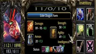 🟦Dragon Knight's easiest mid [Dota v6.89M_Bot4]