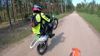 First ride with KTM SXF 450