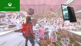 Gameplay de Fortnite Mobile no Xcloud! | Cap&iacute;tulo 7!!