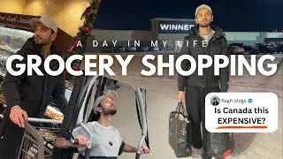 Grocery Shopping in Winnipeg 🇨🇦 | Day in the Life of an International Student