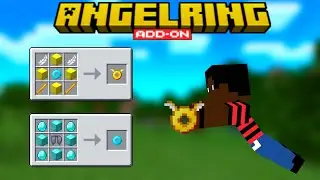 ANGEL RING - ADDON DE AN&Eacute;IS QUE TE FAZEM VOAR NO MINECRAFT BEDROCK