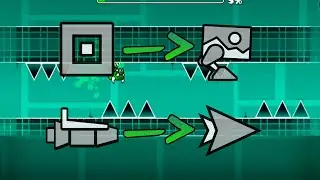 Geometry Dash | Time machine but is robot and wave