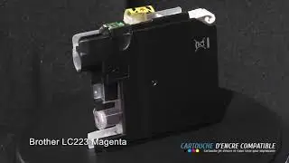 Cartouche d'encre compatible Brother LC223 Magenta
