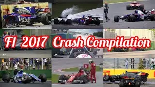 F1 2017 Crash Compilation
