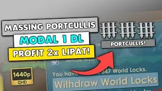 With just 1 DL and a MASSING PORTCULLIS, you can double your PROFIT!