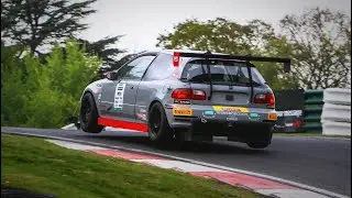 Honda Civic EG K24 Rotrex Cadwell Park Lap- 1:34.2