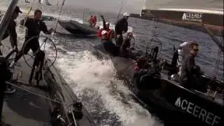 AFX Capital Racing Team RC44 - Man overboard