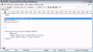 Beginner PHP Tutorial   79   File Handling Appending a File ‏