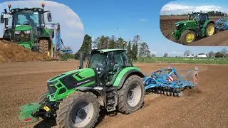 Potato Planting 2022 ~ Deutz 7250 & John Deere 8RT !! Doyle Produce
