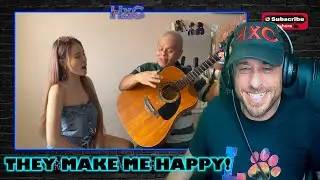 Baby One More Time — кавер Бритни Спирс в исполнении Диема Хуонга и Тхань Дьена. Реакция на гитару!