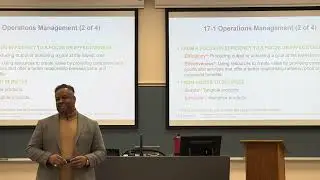 INTRO TO BUSINESS: OPERATIONS MANAGEMENT 