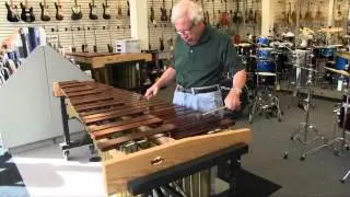 Geary Larrick Plays the Trixon Karl Heinz Weimer 4 Octave Concert Marimba