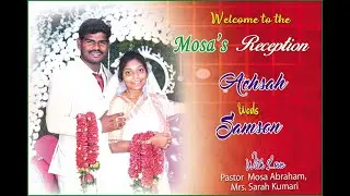 Mosa' s Reception l Achsah / Samson l 25-02-2024 l Victory Revival Centre Kakinada l Part (1)