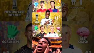 FIFA THE BEST AWARD IN 2024. THE BEST PLAYER: VINICIUS JR.