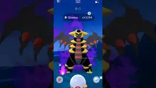 I caught NEW SHADOW Legendary *GIRATINA* in Pokemon GO.