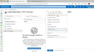 AZ-700 Lab M04-U6: Create a Traffic Manager profile using the Azure portal