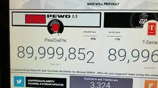 PEWDIEPIE HITTING 90 MILLION SUBSCRIBERS
