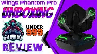 Wings Phantom Pro Earbuds for Gaming | 50 Hours Battery Backup | Detailed review
