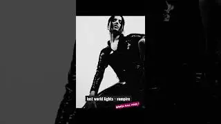 Lost World Lights &lsquo;&rsquo;Vampire&rsquo;&rsquo; #industrialrock #nineinchnails #vampiregirl #newmusic