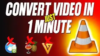 How to Convert Video Files For FREE Using VLC Media Player | Convert MKV, MP4, AVI, MP3