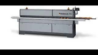 Hebrock F4 Edgebander walk around video.