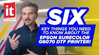 6 Key Things You Need to Know About the Epson SureColor G6070 DTF Printer!