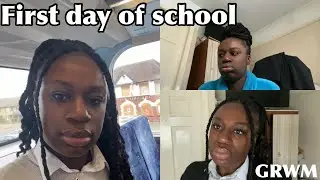GRWM | FIRST DAY OF SCHOOL | sixth form