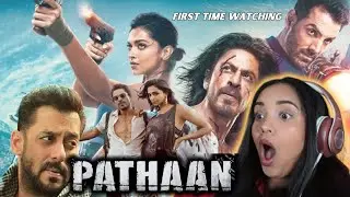 PATHAAN was WILD | first time watching REACTION | SRK, Deepika Podukone & John Abraham