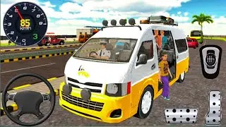 Village  Minibus Simulator 3D 2026 - Bus Game _ Luxury Van Minibus  Driving Games  Android GamePlay