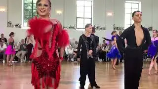 RUMBA 👍👍JUNIORS II - Yigit Bayraktar & Lukrecija Kuraite - WORLD CHAMPIONS TEN DANCES 2023 + 2024