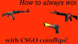 How to win at CS GO gambling! (coinflips)