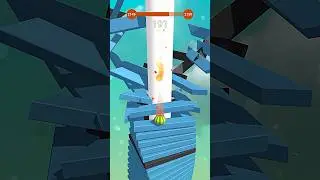 Insane stack ball speed run ⚡️#shorts