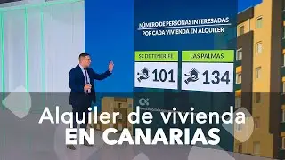 Una de cada cuatro familias en Canarias vive de alquiler
