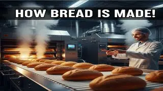 🍞 Inside the Modern Bread Production Line (Full Process)&rdquo; #howitsmade #factoryproducts