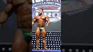 Moh Fooda ifbb pro at last Romania Muscles Contest show #viral #motivation #pose #bodybuilding