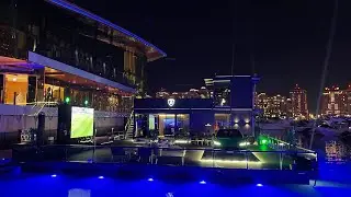 The Pearl Qatar Night View 2022 FIFA World Cup